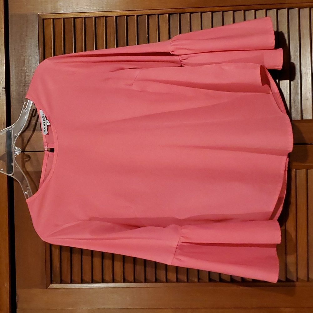 Kontrol bell sleeve shirt